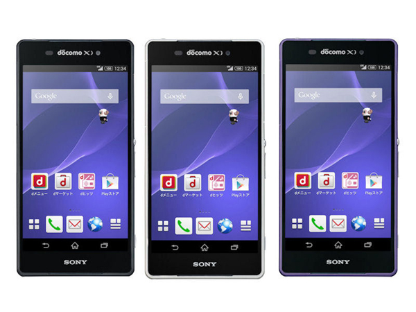 ドコモ、「Xperia Z2 SO-03F」「Xperia Z2 Tablet SO-05F」の