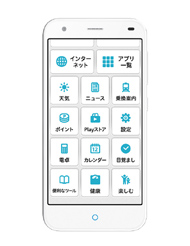 シニア層 スマホ初心者向けシンプルホームアプリ Gooのやさしいスマホ Itmedia Mobile
