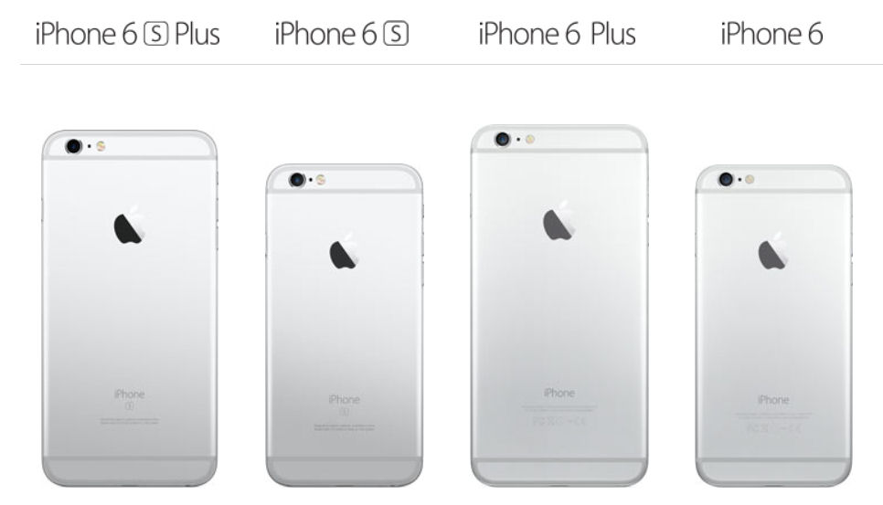 iPhone6s 64GB、iPhone6s 16GBiPhone8