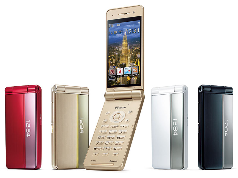 docomo smart P-01H GOLD ゴールド