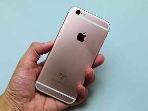 スマートフォン携帯電話apple iphone 6s ローズゴールド　ios10.3.3
