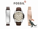 Fossil、Android Wear搭載の時計とブレスレットを発表　125ドルから
