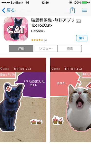 猫と会話できるアプリでうちの子をほめたり叱ったりしてみた Itmedia Mobile