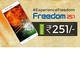 インドで約420円のAndroidスマートフォン「Freedom251」発売