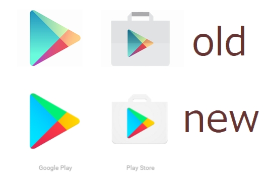 Google Playアプリファミリーのロゴを変更へ Itmedia Mobile