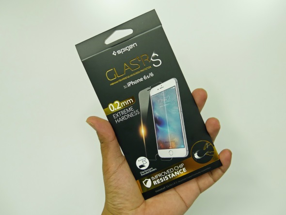 薄くて傷付きにくい Spigenのiphone 6 6s用ガラスフィルム Glas Tr S を貼ってみた 意外と貼り付けやすい Itmedia Mobile