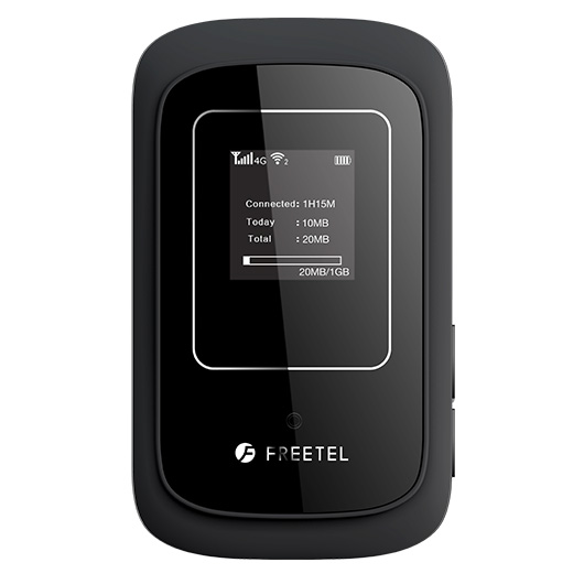 FREETEL、17時間連続通信できるSIMフリーWi-Fiルーター「ARIA 2」発売