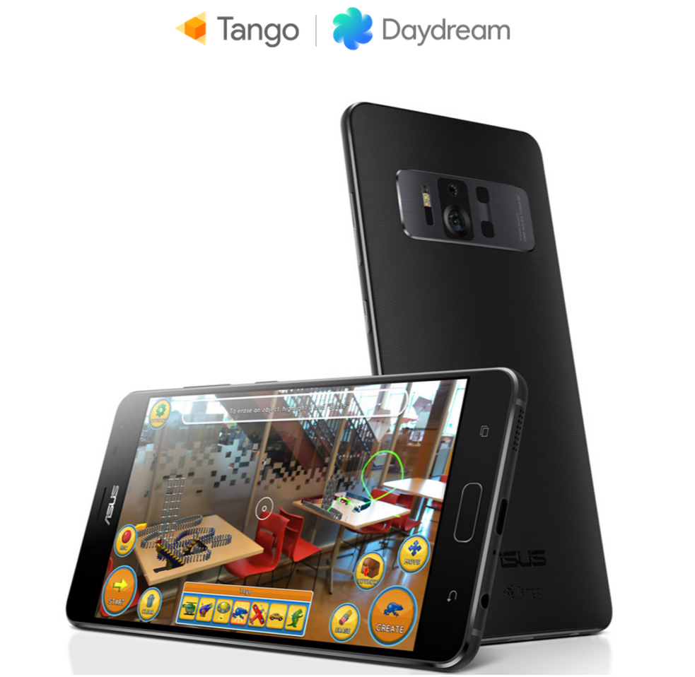 ASUS、Google Tango＋Daydream対応の「ZenFone AR」を第2四半期に発売 ...