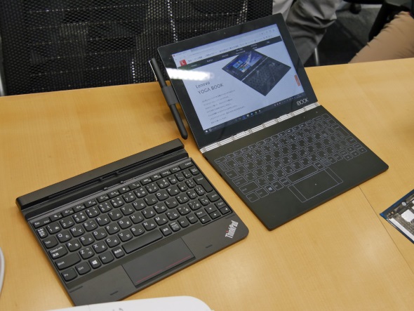 ThinkPad 10 �E���g���u�b�N �L�[�{�[�h���x���`�}�[�N