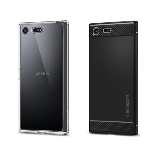 Spigen、Xperia XZ Premium用「ウルトラ・ハイブリッド」「ラギッド