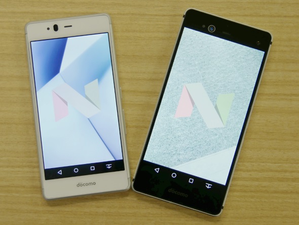 Androi　d 7.1.1にバージョンアップした「arrows SV F-03H」「arrows NX F-01J」