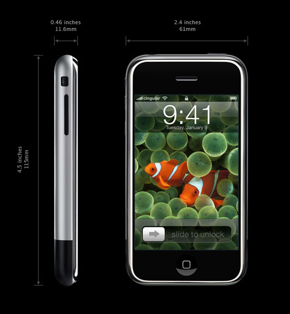 初号機からiPhone 7まで 「iPhone」の10年を振り返る（要約 ...