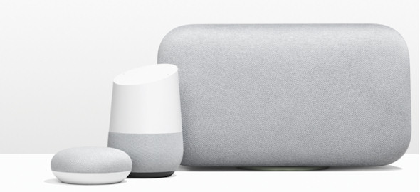 丸形の「Google Home Mini」、大音量の「Google Home Max」発表 Miniは 