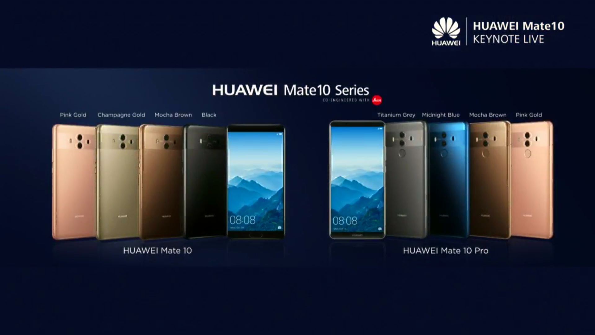 Huaweiが「Mate 10」「Mate 10 Pro」を発表 Proは日本でも発売予定：AI