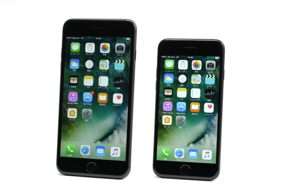 iPhone 7とiPhone 7 Plus