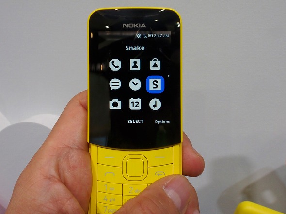 Nokia 8110 4g 登場で盛り上がる 4gフィーチャーフォン Itmedia Mobile