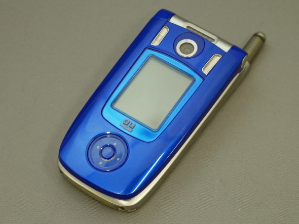 au A5503SA SANYO ブルー - 携帯電話本体