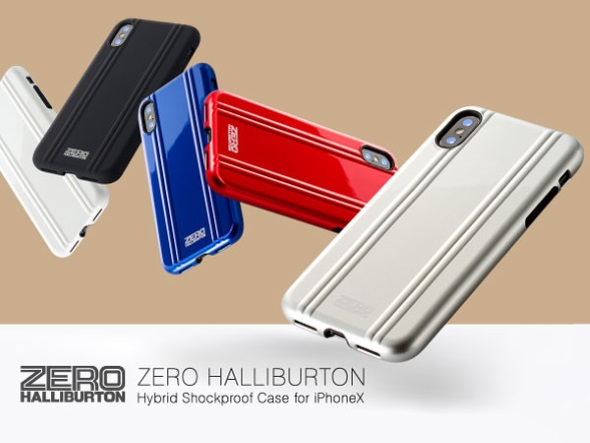 ZERO HALLIBURTON Shockproof case for iPhone X