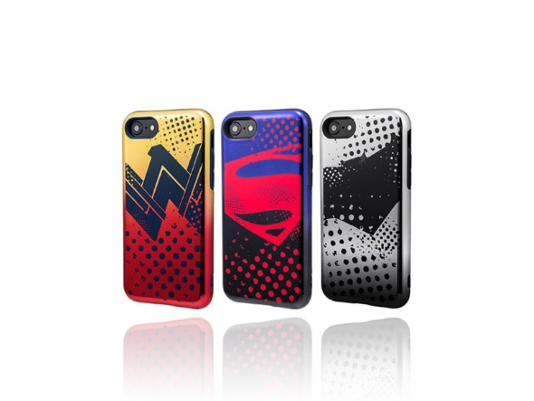 GRAMAS COLORS Hybrid Case with Justice League for iPhone 8/7