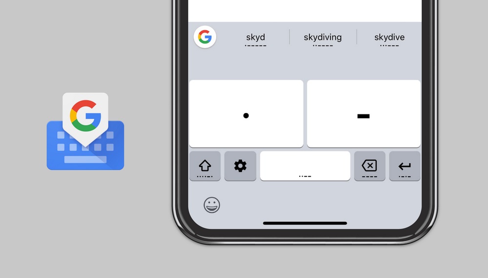  Google、iOS の Gboard にモールス信号のアクセシビリティ機能を追加