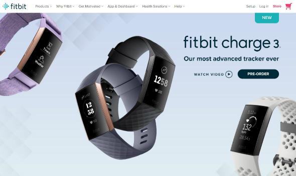 Fitbit、フィットネストラッカー「Charge 3」を149.95ドルで発売 水泳 