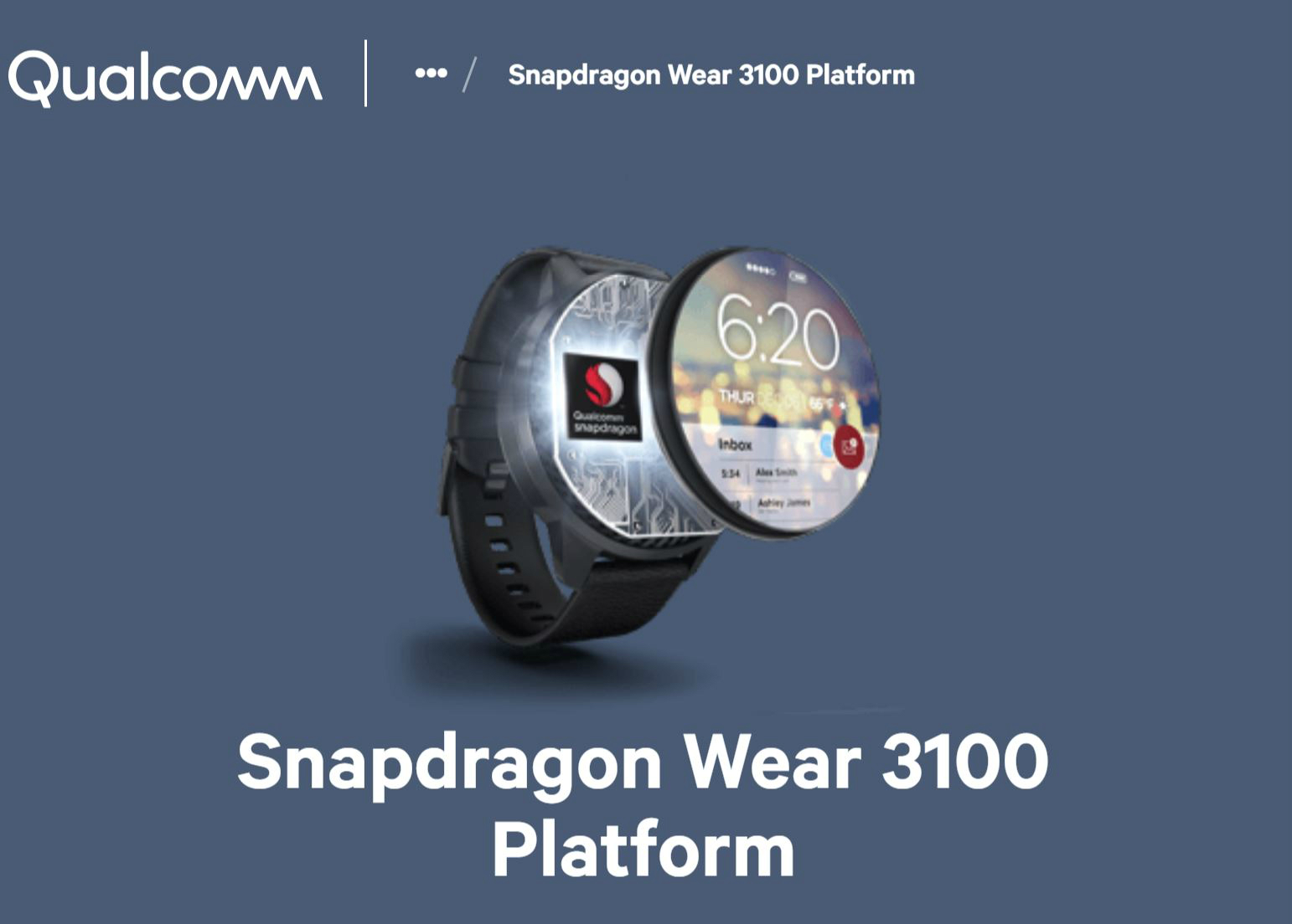 snapdragon wear 3100 lte