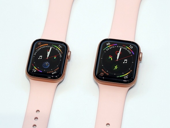 大きく 柔らかな印象になった Apple Watch Series 4 実機レポート Itmedia Mobile
