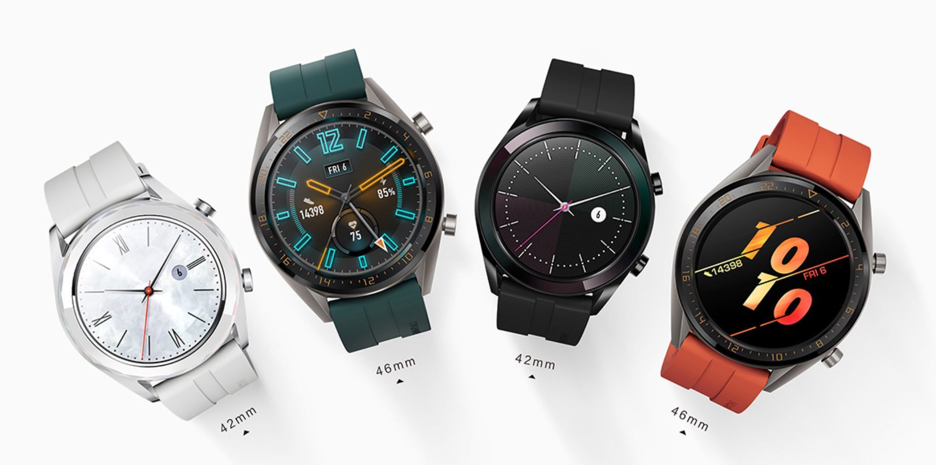 Huawei、スマートウォッチ「Watch GT」に「Active」と42mmの「Elegant」追加 - ITmedia Mobile