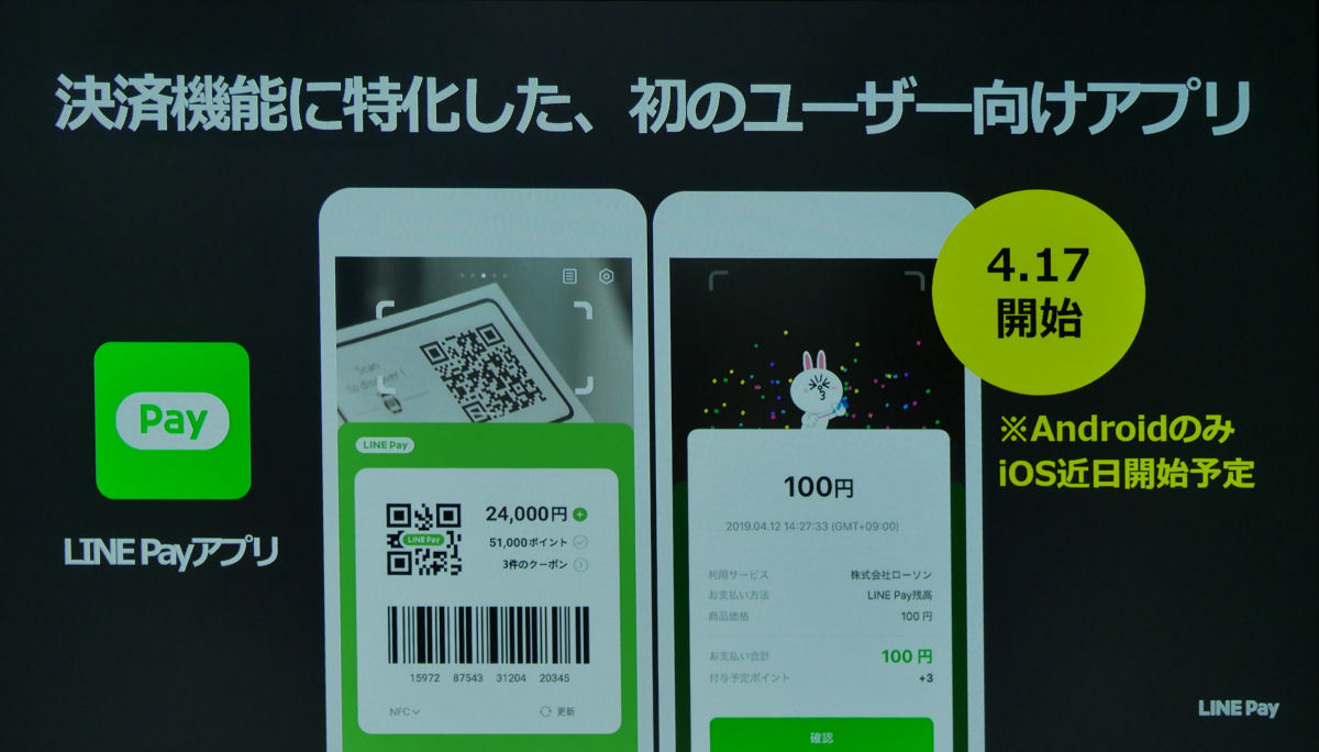 決済機能に特化した「LINE Pay」アプリが生まれた理由：4月の「Payトク」は15％還元に - ITmedia Mobile