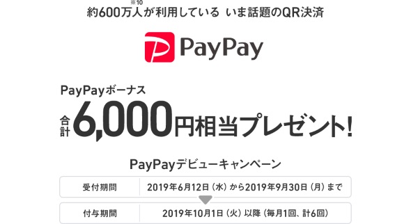 PayPayデビューキャンペーン