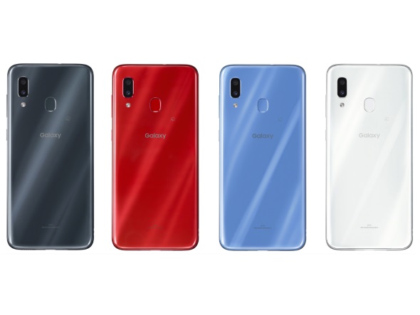 auから「Galaxy A30」が登場 おサイフ＋防水・防塵＋ストラップホールで日本仕様に【写真追加】 - ITmedia Mobile