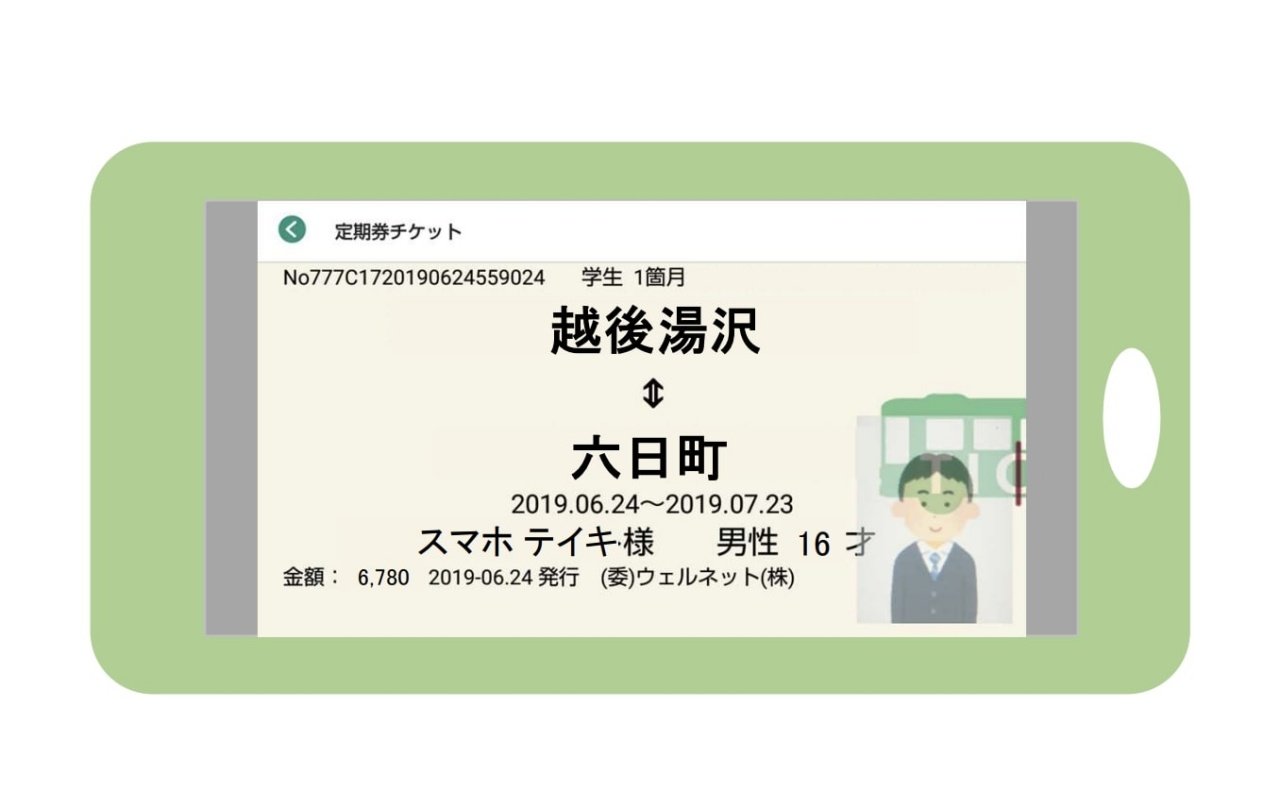Jr東日本が スマホ定期券 を試験導入 Suica未導入地区の高校生が対象 Itmedia Mobile