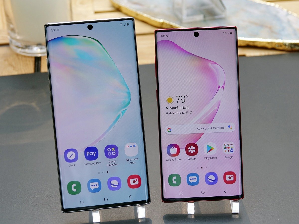 Galaxy Note10／Note10+」発表、極細ベゼルで5Gモデルも登場 写真で