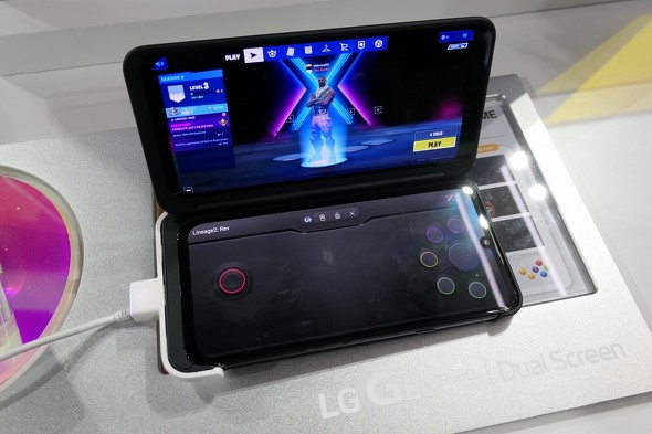 2画面に拡張できる「LG G8X ThinQ」発表 2つの画面はどうやって使う 
