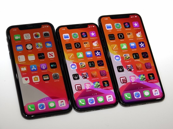 Iphone 11 11 Pro 11 Pro Maxの実機を速攻チェック デザインやカメラは何が変わった 1 2 ページ Itmedia Mobile