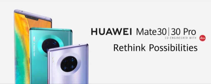 Huawei、Googleアプリ非搭載のフラグシップ「HUAWEI Mate30」シリーズ  