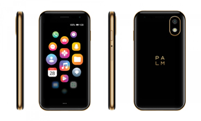 超小型スマートフォン「Palm Phone」のゴールドカラー