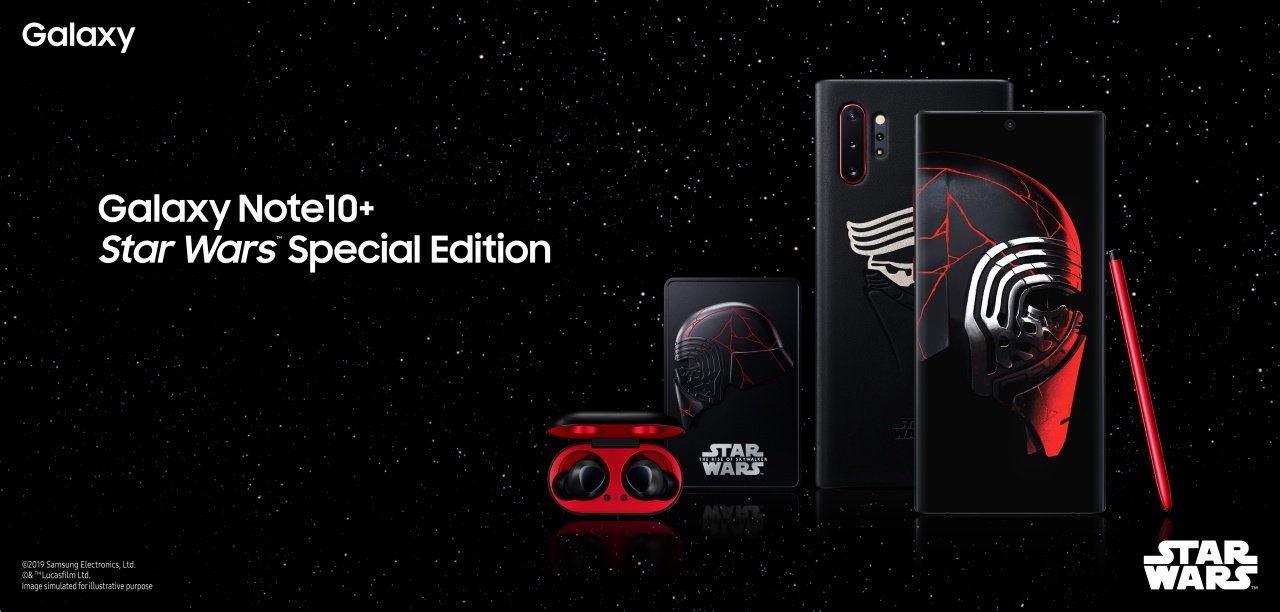 Galaxy Note10 Star Wars Special Edition 登場 ドコモが00台限定で12月13日発売 Itmedia Mobile