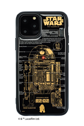 改札タッチや決済で光る スター ウォーズの R2 D2 をデザインしたiphone 11 Icカードケース Itmedia Mobile