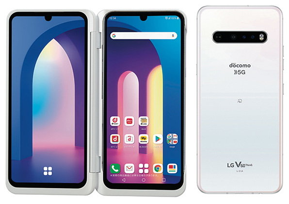 ドコモの「LG V60 ThinQ 5G」も5月11日発売 直販価格は11万8008円