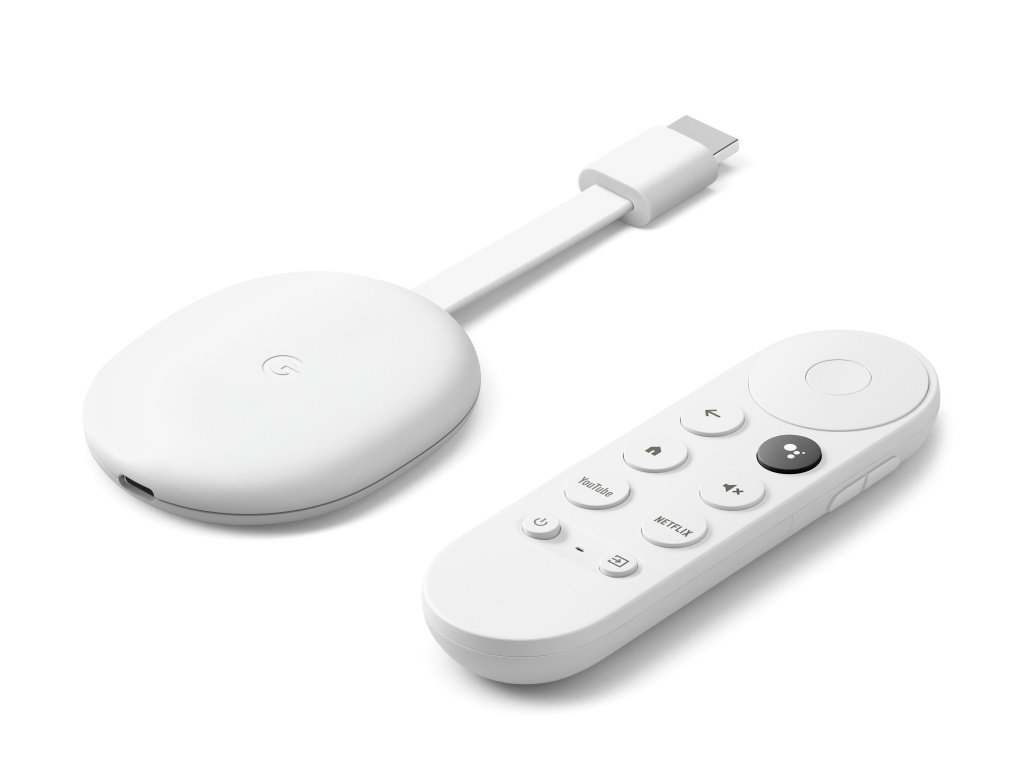 自ら動画や音楽を再生できる「Chromecast with Google TV」が11月25日 