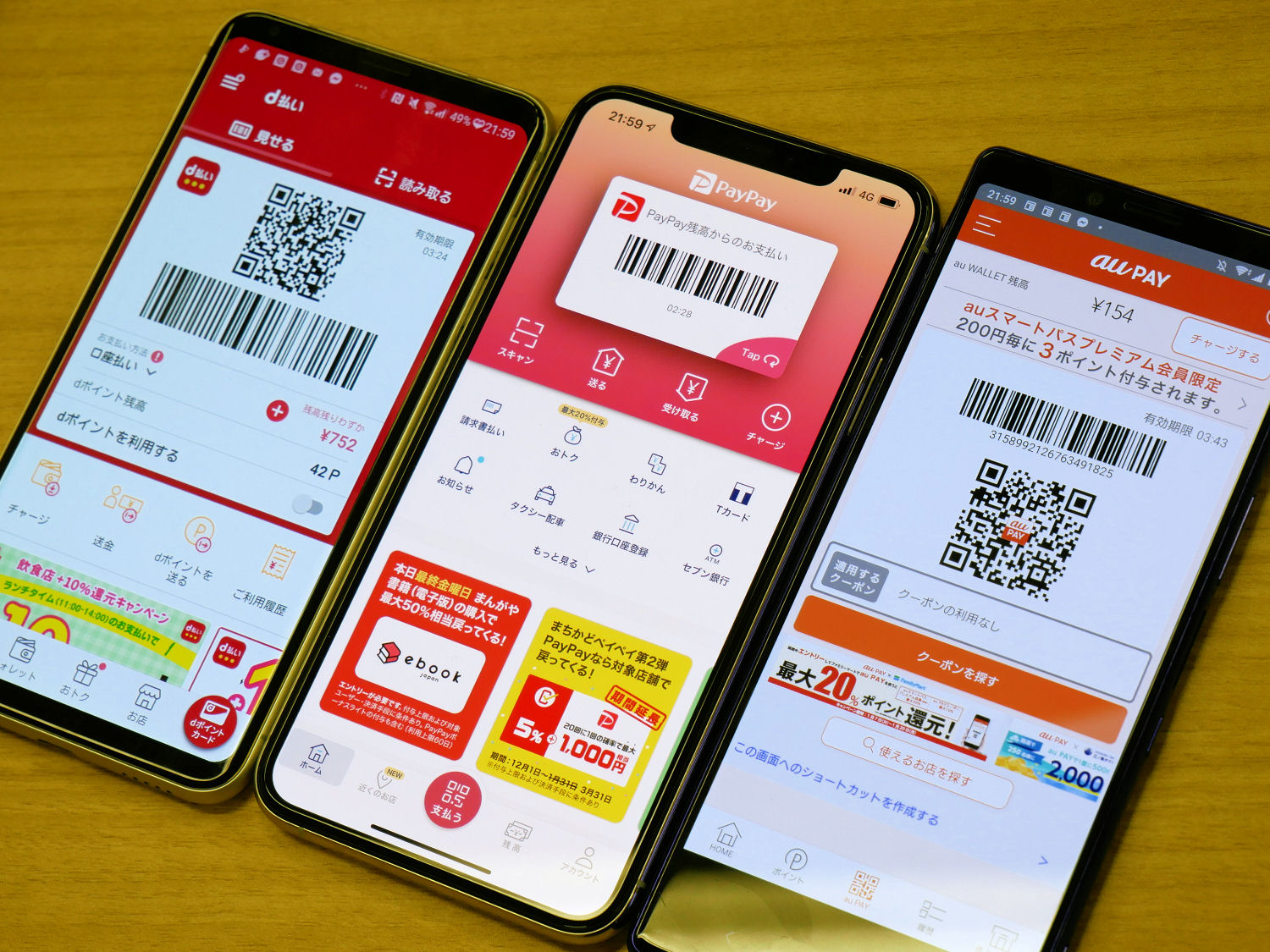 D払い Au Pay Paypay以外でも10 還元 スマホ決済2月のキャンペーンまとめ 2 3 ページ Itmedia Mobile