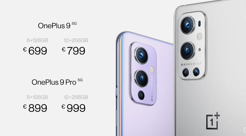 5G対応の「OnePlus 9／9 Pro」登場 Hasselbladカメラ搭載で699ユーロ