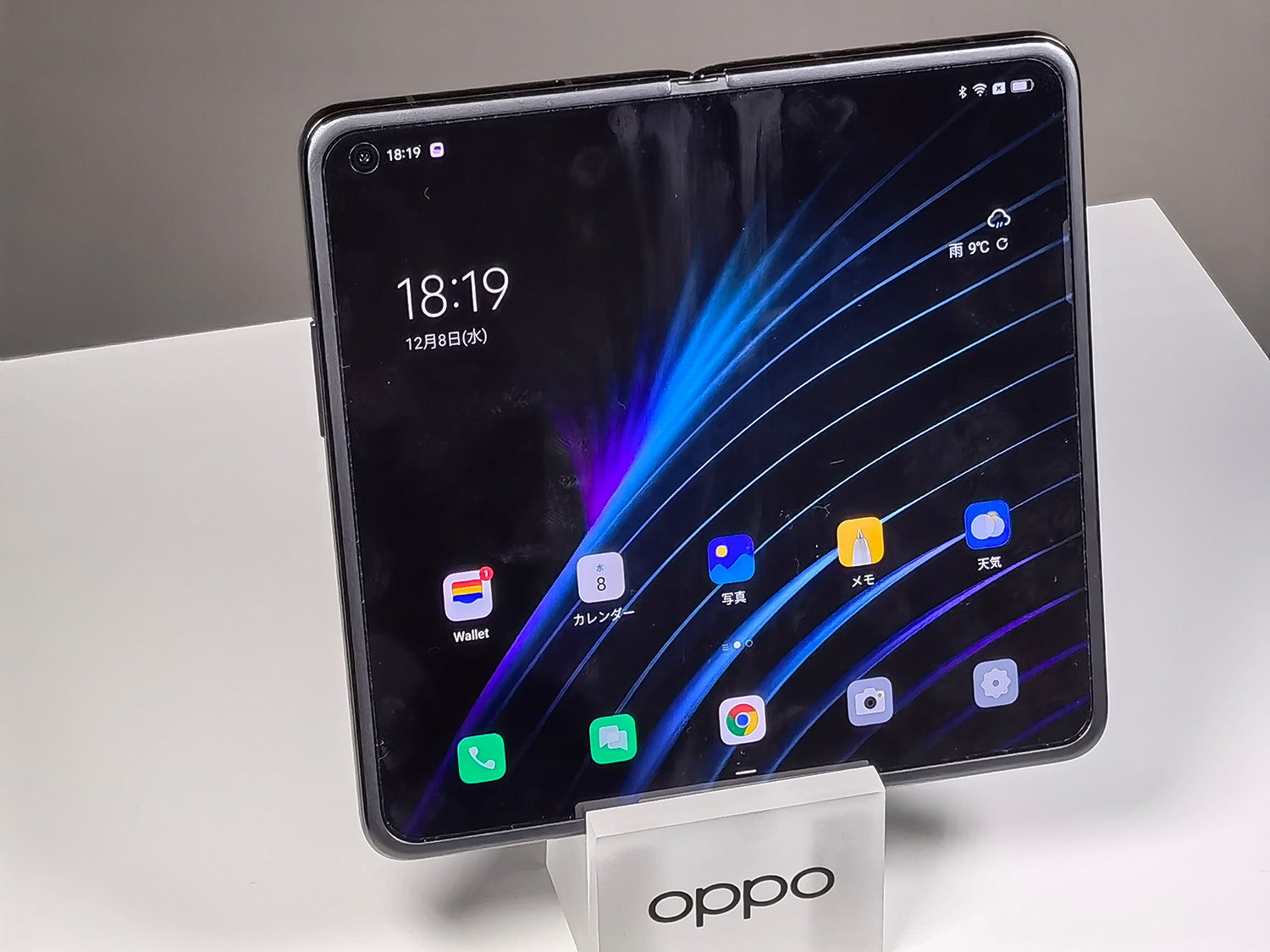 Oppoの折りたたみスマホ Find N は Galaxy Z Fold3 5g の好敵手だ 山根康宏の海外モバイル探訪記 Itmedia Mobile