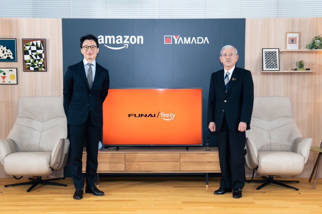 ヤマダデンキとAmazonが作るスマートテレビのある日常――「FUNAI Fire