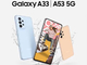 SamsungA~bhWuGalaxy A53 5GvƁuGalaxy A33 5Gv𔭕\
