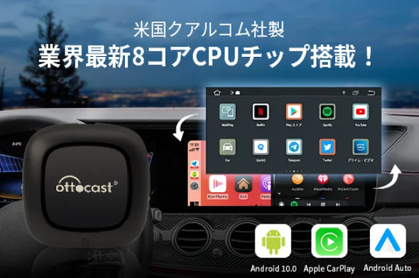 カーナビをandroidスマホにするcarplayアダプター クラウドファンディングで登場 Itmedia Mobile