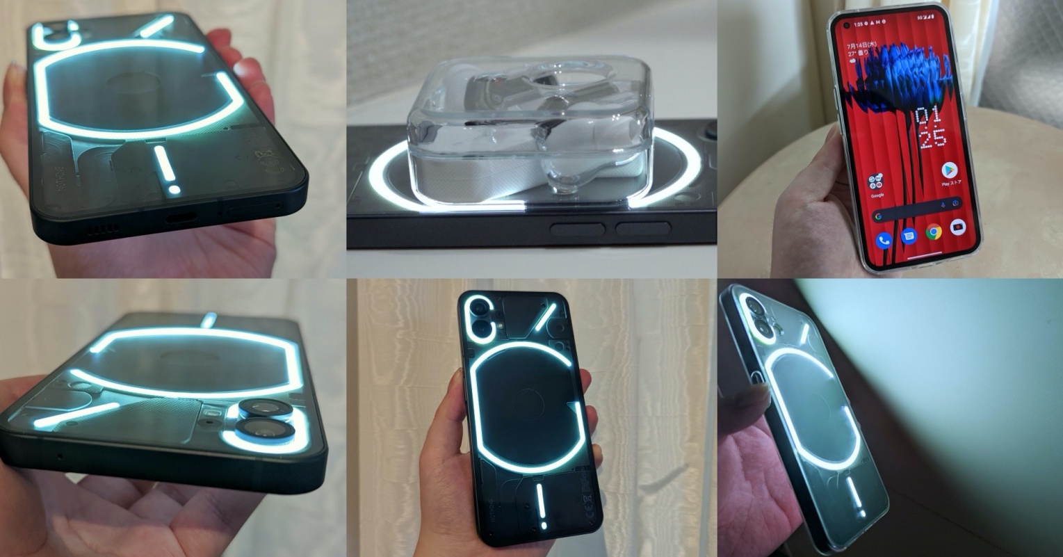 透明スマホ Nothing Phone 1 を試す 背面が光る仕掛けはどこまで 実用的 か 1 2 ページ Itmedia Mobile