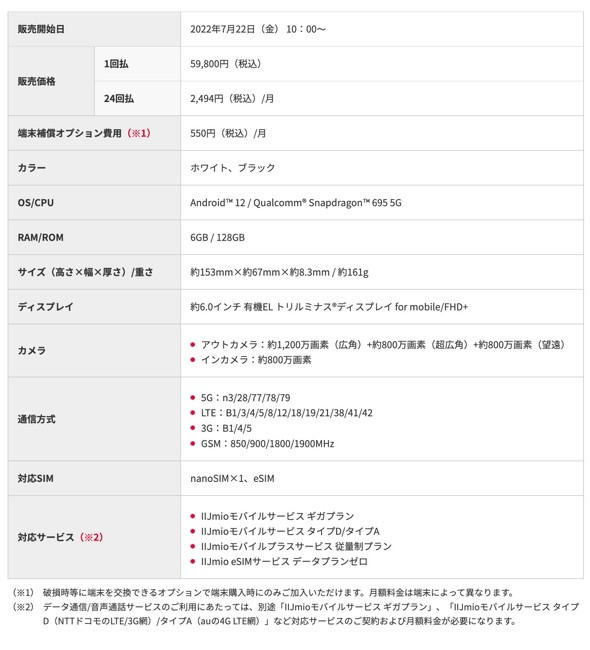 直販廉価 ソニー Xperia10 Ⅳ iijmio - スマートフォン/携帯電話