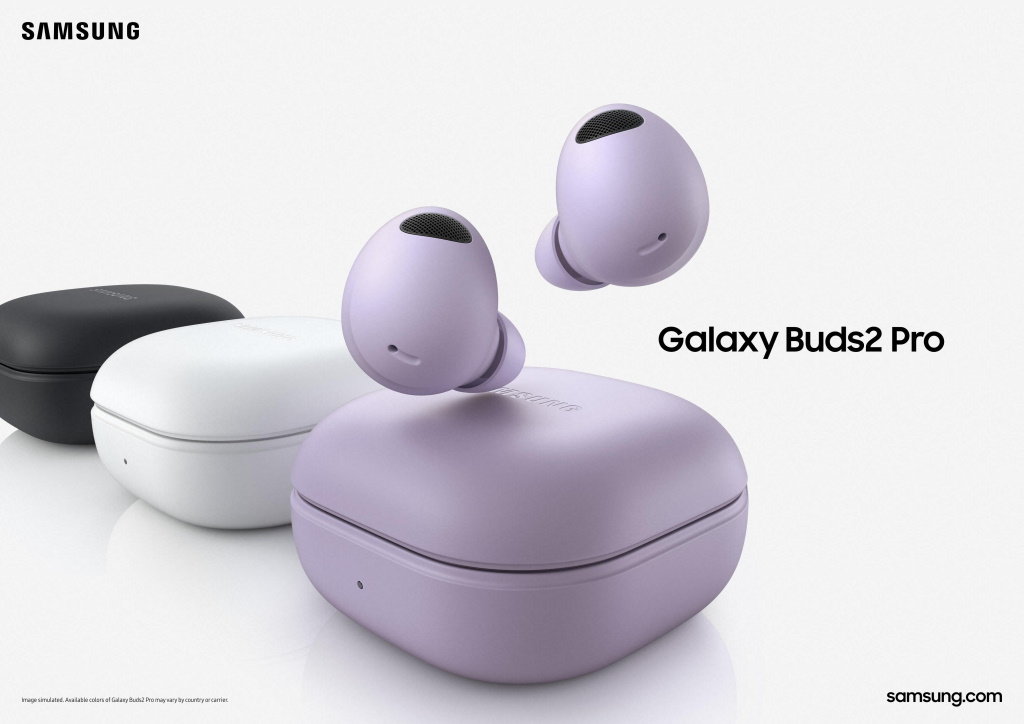 完全ワイヤレスイヤフォン「Galaxy Buds2 Pro」登場 Bluetooth LE